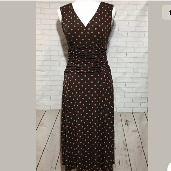 Style & Co Womens Casual Cute Maxi Midi Dress Sz S - Picture 1 of 7